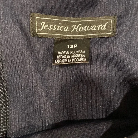 Jessica Howard Petite floral chiffon dress 12 Petite NWT - Picture 3 of 17